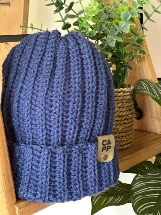 Tuque bleue marine