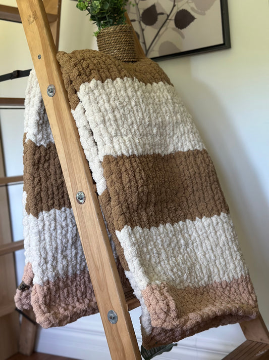Throw-type blanket