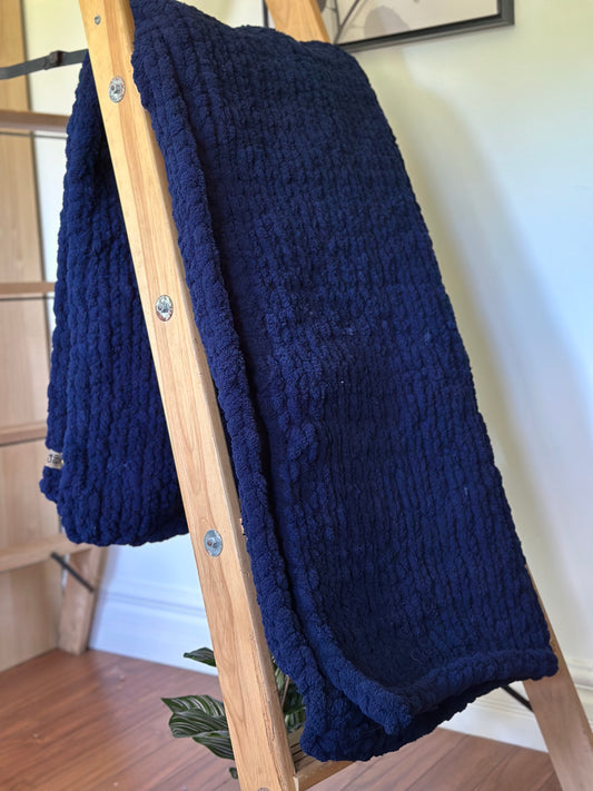 Throw-type blanket