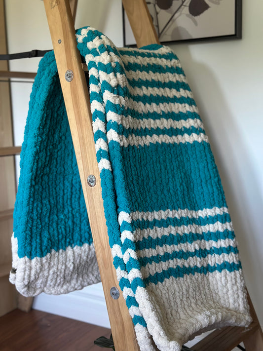 Throw-type blanket